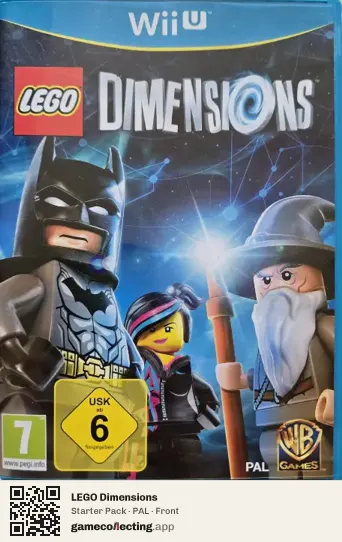 LEGO Dimensions Nintendo Wii U, PAL box front
