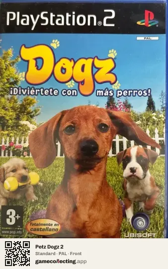 Petz Dogz 2 PlayStation 2, PAL box front