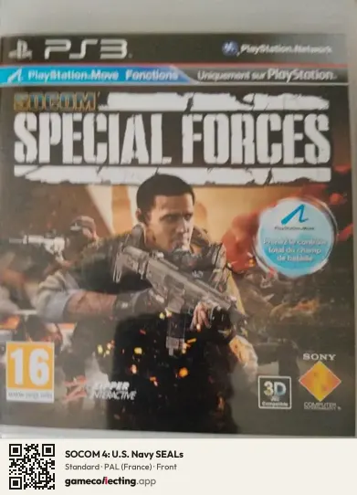 SOCOM 4: U.S. Navy SEALs PlayStation 3, France box front