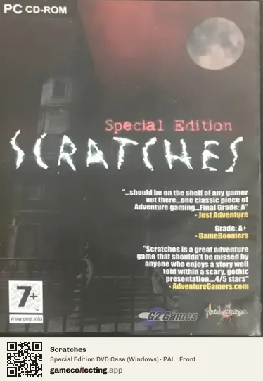 Scratches Computer, PAL box front