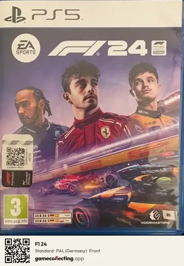 F1 24 PlayStation 5, Germany box front