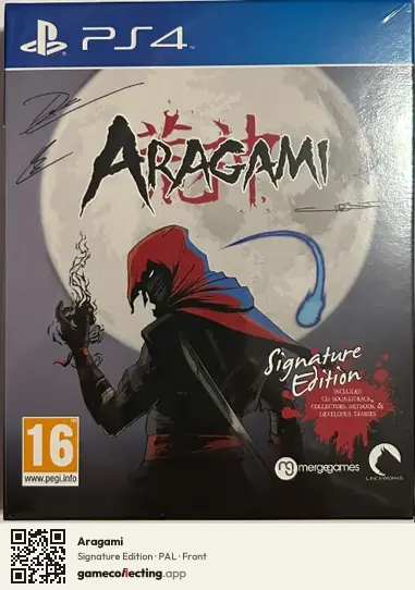 Aragami PlayStation 4, PAL box front
