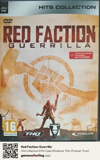 Red Faction: Guerrilla Computer, France box front