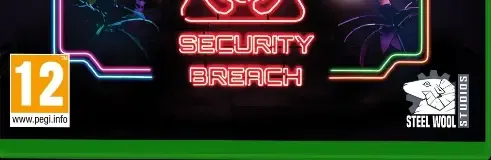 Five Nights at Freddy's: Security Breach, the PEGI square on its front
