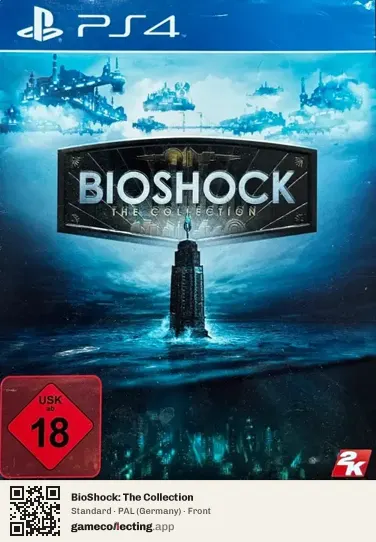 BioShock: The Collection PlayStation 4, Germany box front