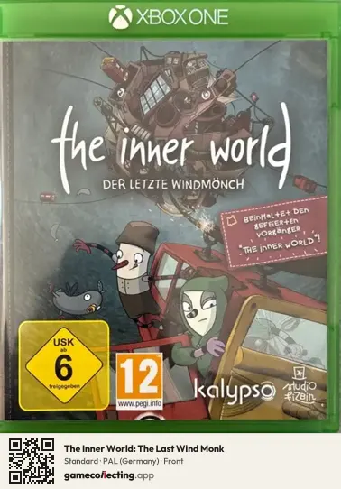 The Inner World: The Last Wind Monk Xbox One, Germany box front