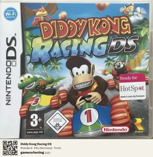 Diddy Kong Racing DS Nintendo DS, Germany box front