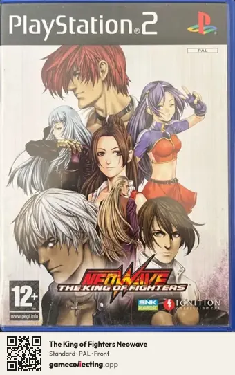 The King of Fighters Neowave PlayStation 2, PAL box front
