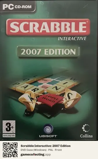 Scrabble Interactive: 2007 Edition Computer, PAL box front
