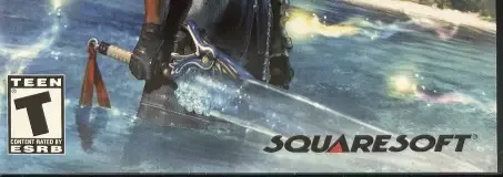 Final Fantasy X, the ESRB box on its front