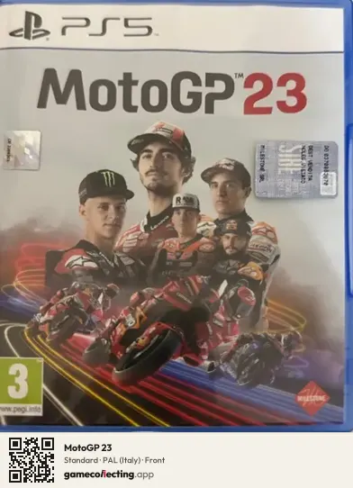 MotoGP 23 PlayStation 5, Italy box front