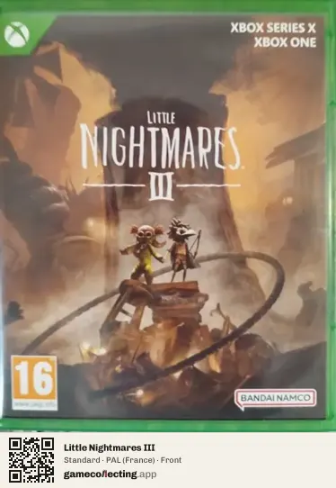 Little Nightmares III Xbox Series X, France box front