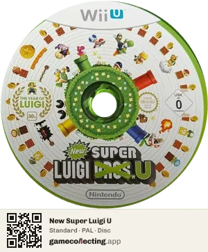 New Super Luigi U Nintendo Wii U, PAL disc