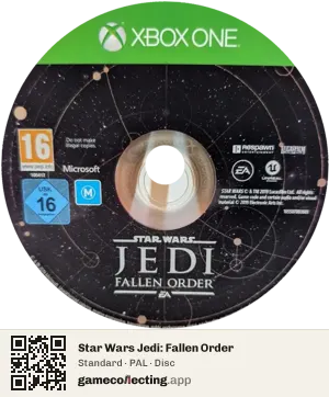Star Wars Jedi: Fallen Order Xbox One, PAL disc