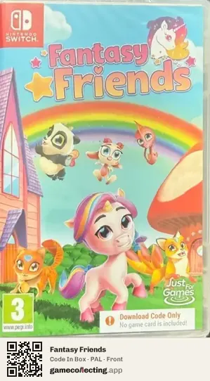 Fantasy Friends Nintendo Switch, PAL box front