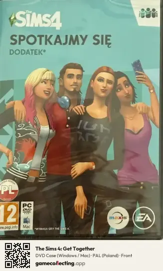 The Sims 4: Get Together Computer, Poland box front