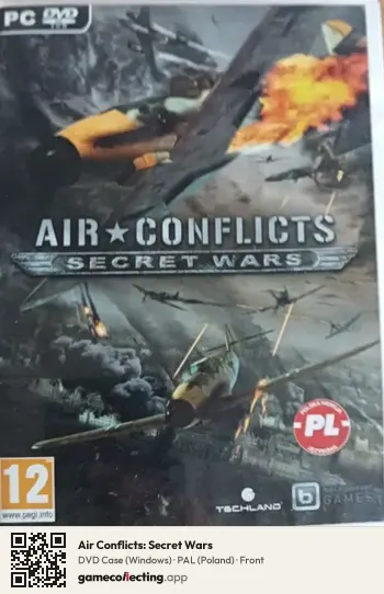 Air Conflicts: Secret Wars Computer, Poland box front
