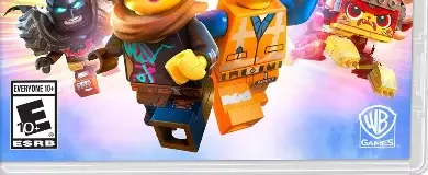 The LEGO Movie 2 Videogame, the ESRB box on its front