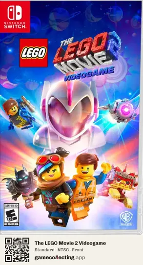 The LEGO Movie 2 Videogame Nintendo Switch, NTSC box front