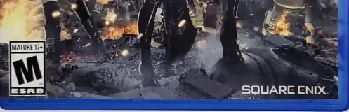 NieR: Automata, the ESRB box on its front