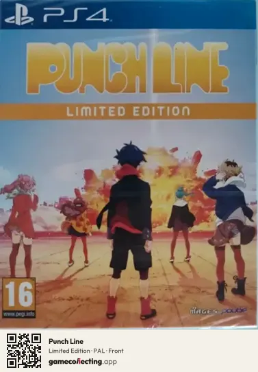 Punch Line PlayStation 4, PAL box front