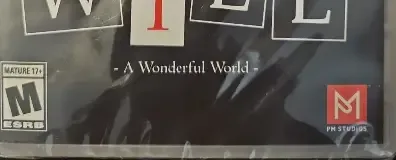 Will: A Wonderful World, the ESRB box on its front