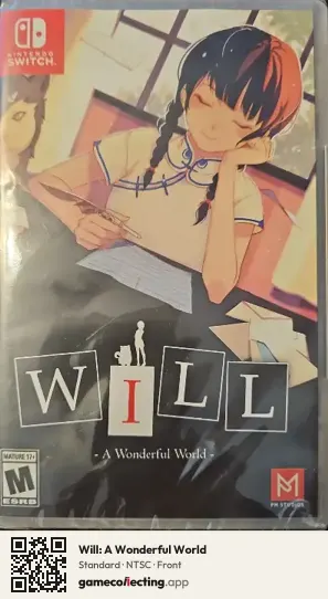 Will: A Wonderful World Nintendo Switch, NTSC box front
