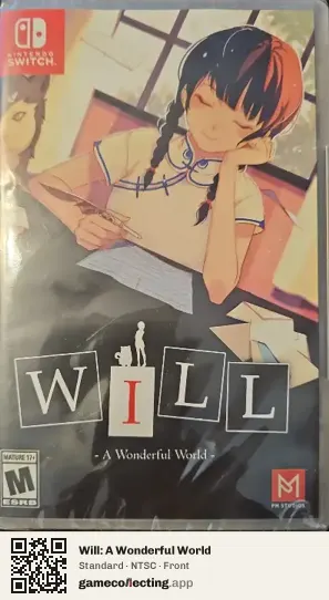 Will: A Wonderful World Nintendo Switch, NTSC box front
