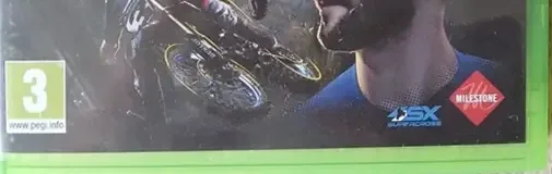 Monster Energy Supercross 6, the PEGI square on its front