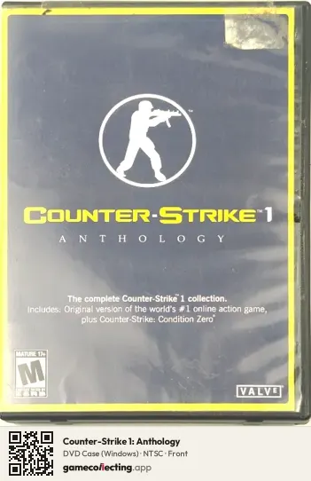 Counter-Strike 1: Anthology Computer, NTSC box front