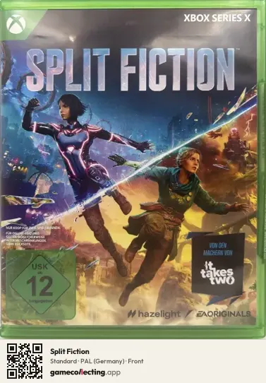 Split Fiction Xbox Series X, Germany box front