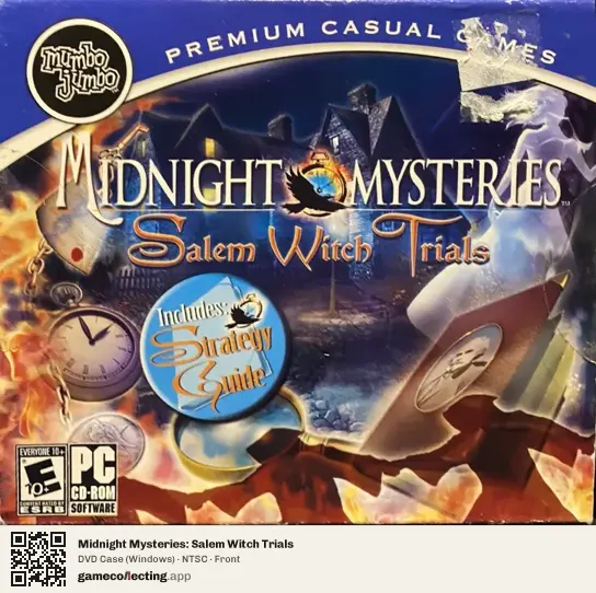 Midnight Mysteries: Salem Witch Trials Computer, NTSC box front