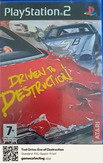 Test Drive: Eve of Destruction PlayStation 2, Spain box front
