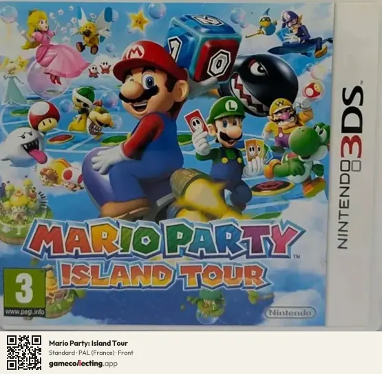 Mario Party: Island Tour Nintendo 3DS, France box front