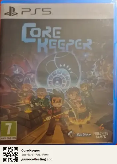 Core Keeper PlayStation 5, PAL box front
