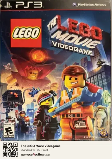 The LEGO Movie Videogame PlayStation 3, NTSC box front