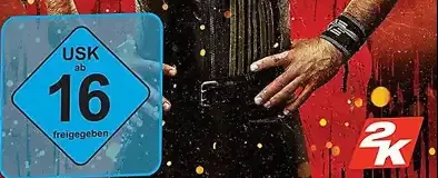WWE 2K18, the USK square on its front