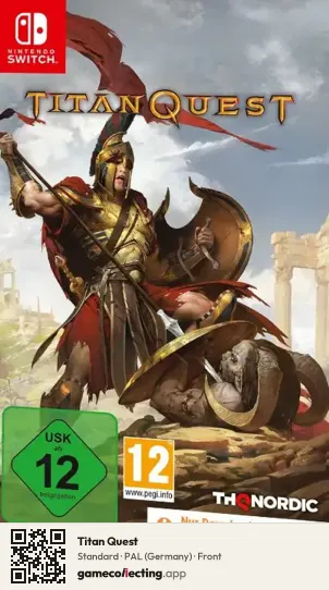 Titan Quest Nintendo Switch, Germany box front