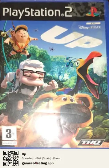 Up PlayStation 2, Spain box front