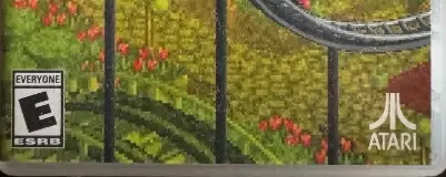 RollerCoaster Tycoon Classic, the ESRB box on its front