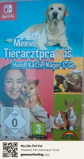 My Life: Pet Vet Nintendo Switch, Germany box front