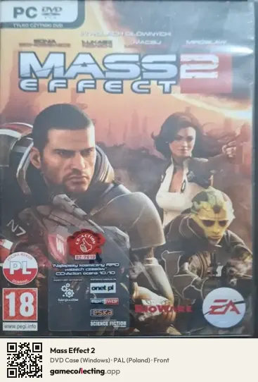 Mass Effect 2 Computer, Poland box front