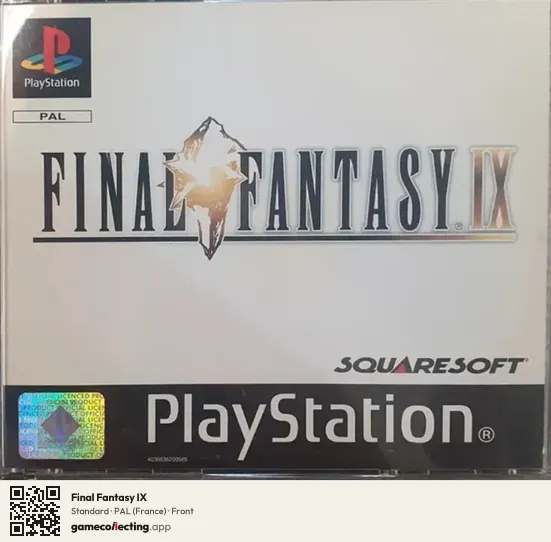 Final Fantasy IX PlayStation, France box front