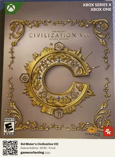 Sid Meier's Civilization VII Xbox Series X, NTSC box front