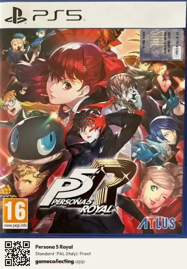 Persona 5 Royal PlayStation 5, Italy box front