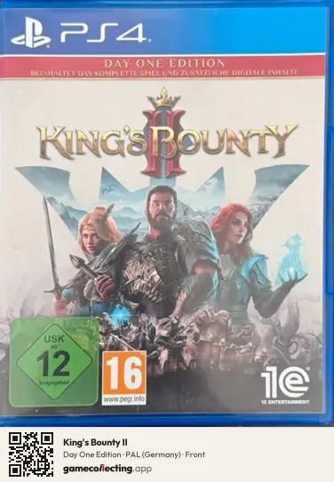 King's Bounty II PlayStation 4, Germany box front