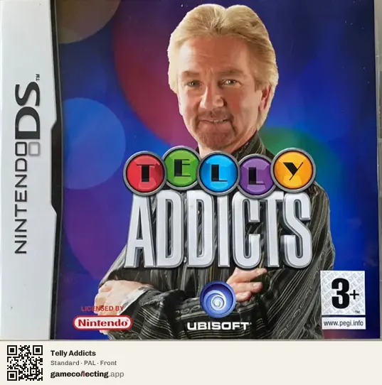 Telly Addicts Nintendo DS, PAL box front