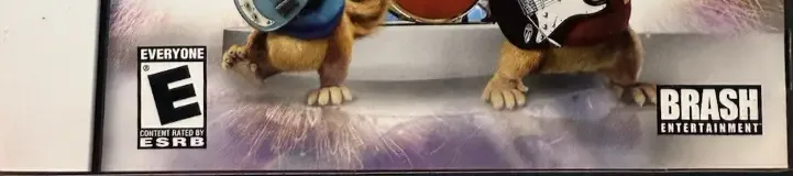 Alvin and the Chipmunks, the ESRB box on its front