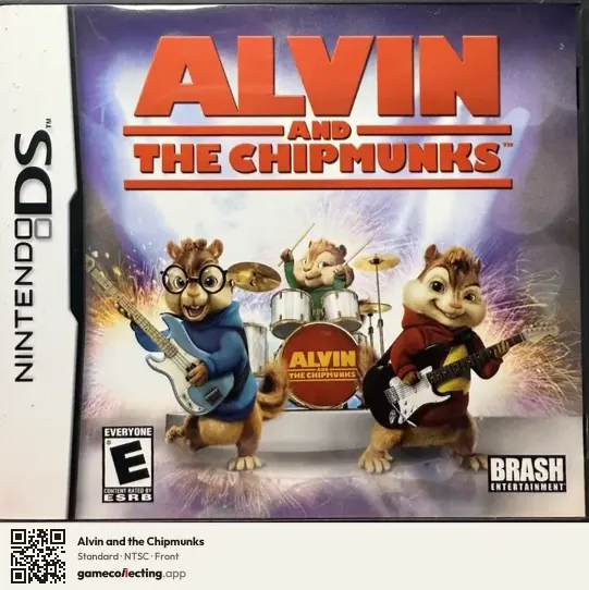 Alvin and the Chipmunks Nintendo DS, NTSC box front