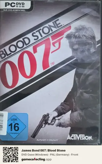 James Bond 007: Blood Stone Computer, Germany box front